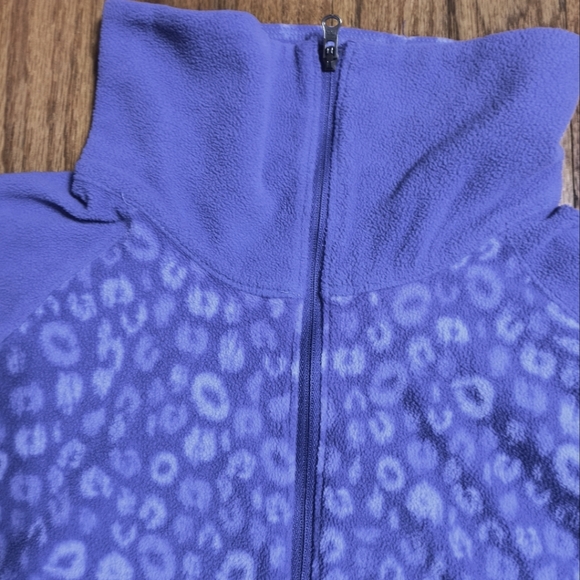 Columbia Glacial Fleece III half zip pullover, women's XL, purple/blue - Picture 4 of 12